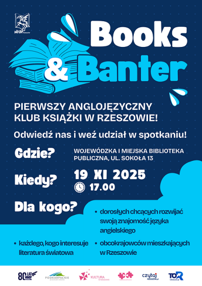 Books & Banter: anglojęzyczny klub książki